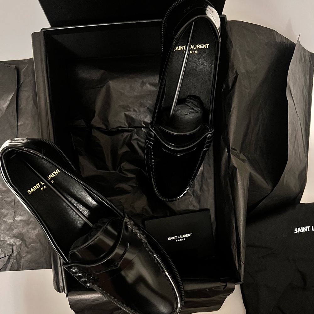 Saint Laurent Penny Slippers